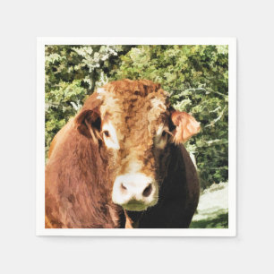 THE BULL NAPKIN