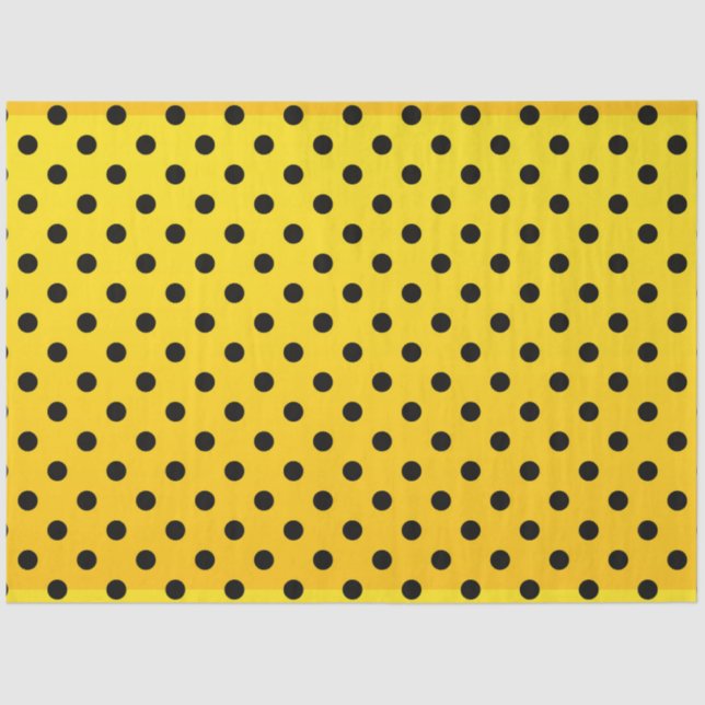 The Bumble Bee and Honey Series Design 17 Tissue Paper (Front)