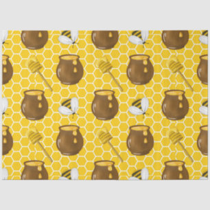 The Bumble Bee and Honey Series Design 2 Tissue Paper