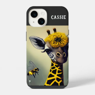 The Bumble Giraffe Personalized iPhone 14 Case