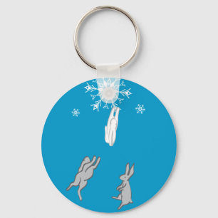 THE BUNNIES OF SOLDOTNA, ALASKA KEYCHAIN