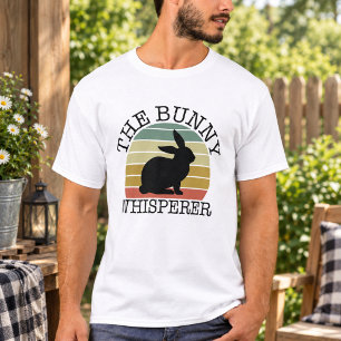 The Bunny Whisperer Shirt, Cool Rabbit Lover T-Shirt