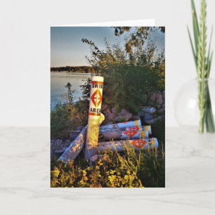 "The Buoys Hibernate" Birthday Card