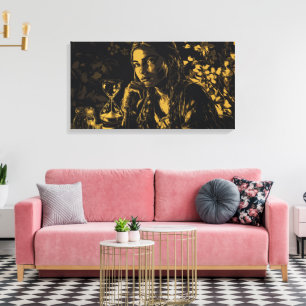 The burden of the time kipper canvas print