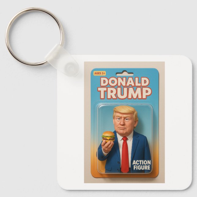 The Burger Baron Keychain (Front)
