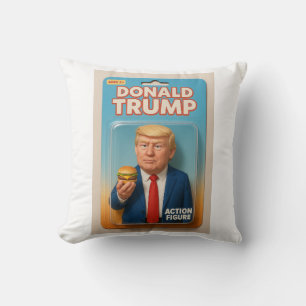 The Burger Baron Throw Pillow