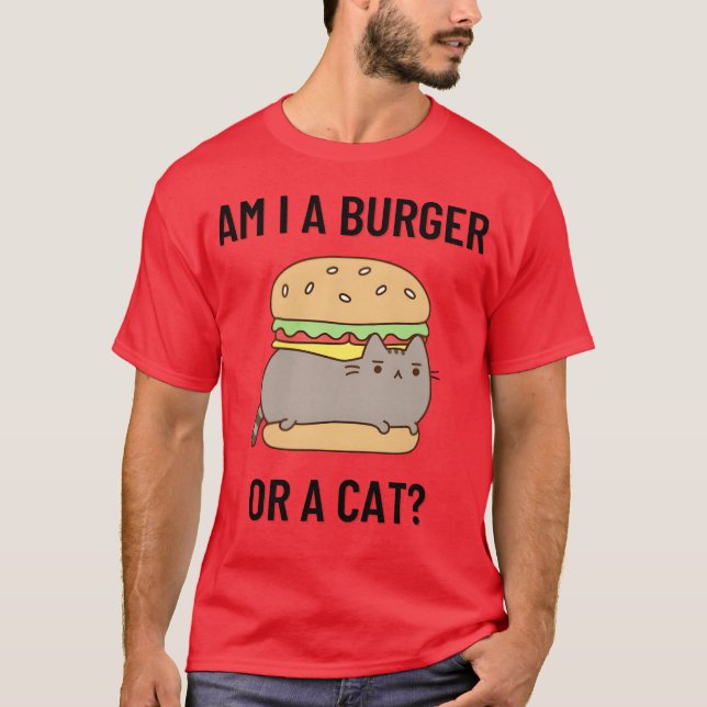 The Burger Cat boy T-Shirt (Front)