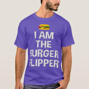 The Burger Flipper Funny Cook Gift T-Shirt