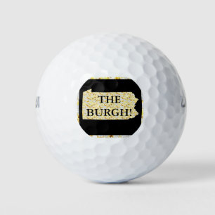 THE BURGH GOLF BALLS