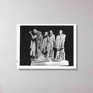 The Burghers of Calais, 1889 Canvas Print