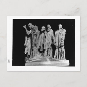 The Burghers of Calais, 1889 Postcard