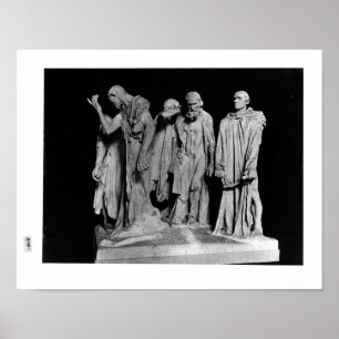 The Burghers of Calais, 1889 Poster