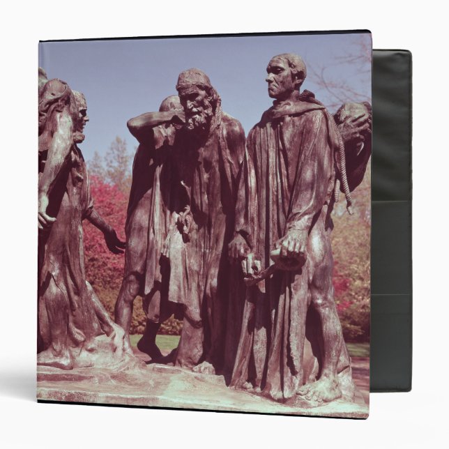 The Burghers of Calais Binder (Front/Inside)