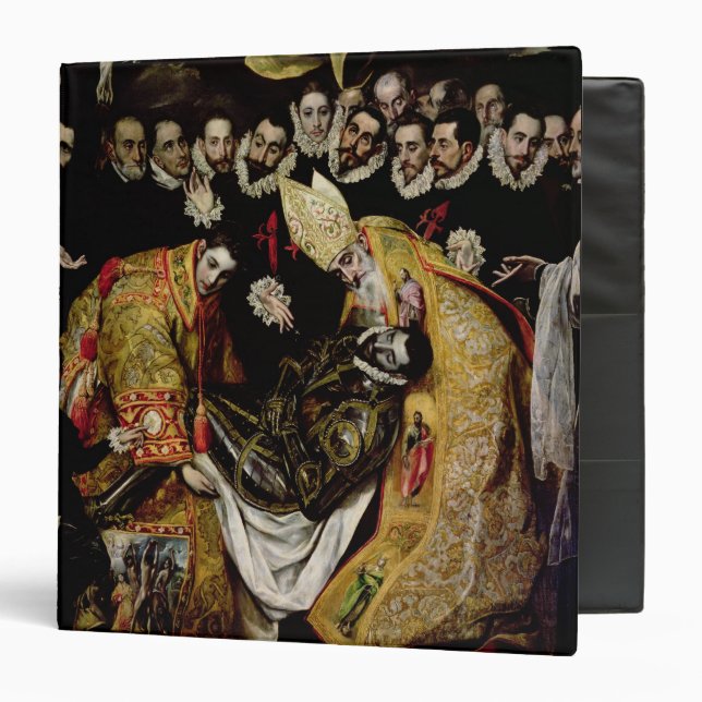The Burial of Count Orgaz Binder (Front/Inside)