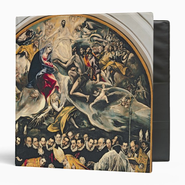 The Burial of Count Orgaz Binder (Front/Inside)