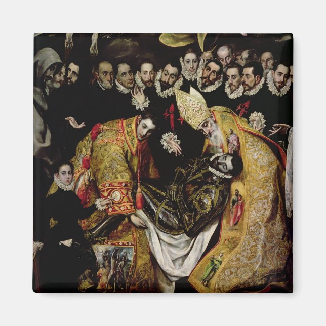 The Burial of Count Orgaz Magnet (Front)