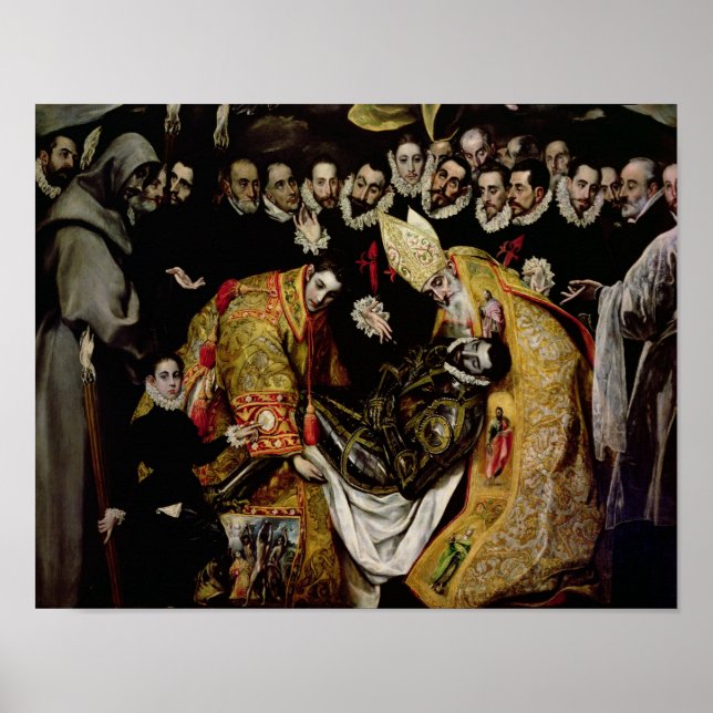 The Burial of Count Orgaz Poster (Front)