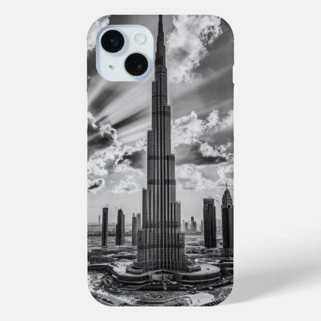 The Burj Khalifa Dubai Case-Mate iPhone Case (Back)