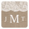 The Burlap & Lace Wedding Collection Seals