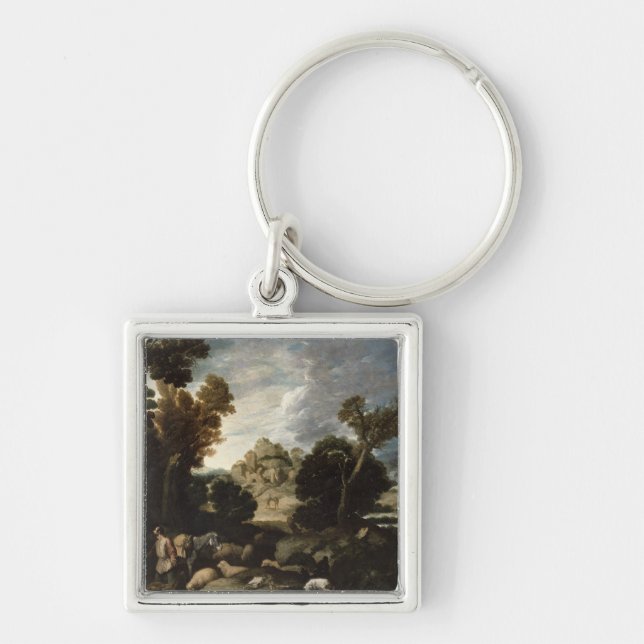 The Burning Bush, c.1635 Keychain (Front)