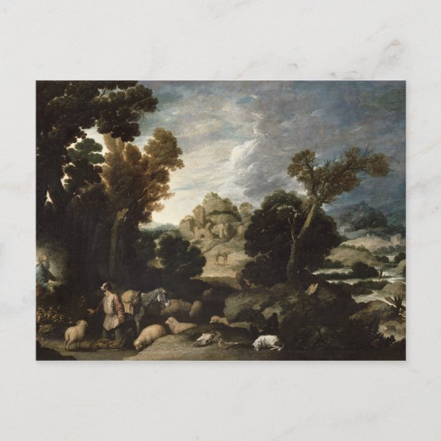 The Burning Bush, c.1635 Postcard (Front)
