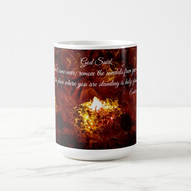 "The Burning Bush" Coffee Mug (Center)