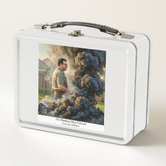 The Burning Man Festival (local, non-affiliate) Metal Lunch Box