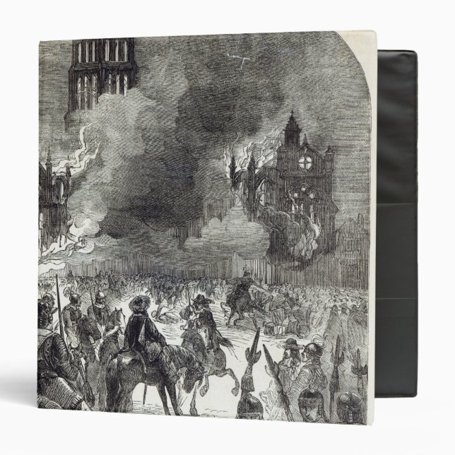 The burning of Old St. Paul's, 1666 Binder (Front/Inside)