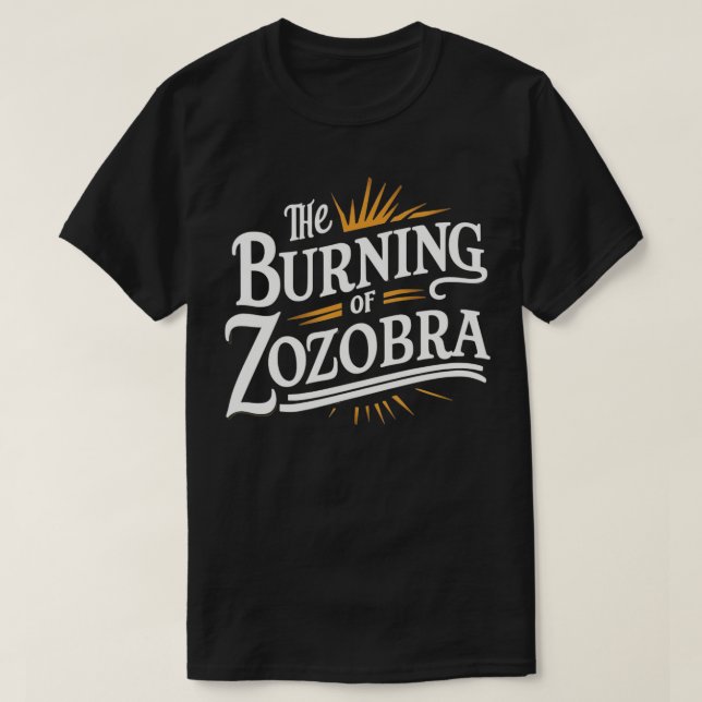 The burning of zozobra T-Shirt (Design Front)