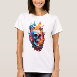 The burning skull T-Shirt