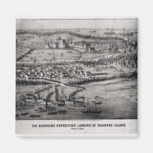 The Burnside Expedition Magnet