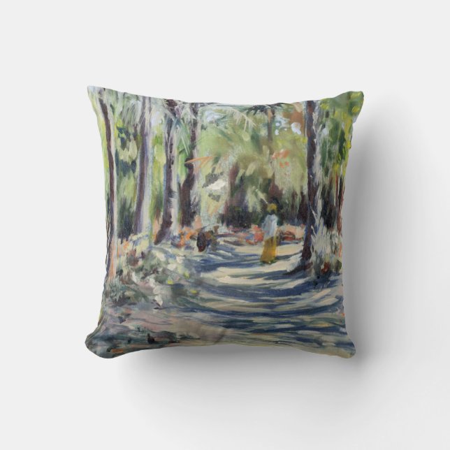 The Bush Road 2005 Throw Pillow (Front)