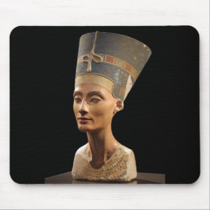 The Bust of Queen Nefertiti Mouse Pad