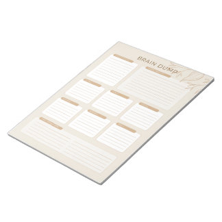 The Busy Jewish Mom's Brain Dump 2024 Notepad