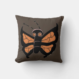 The Butterflies Throw Pillow