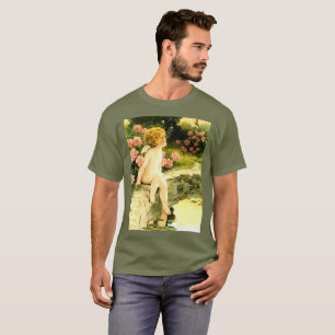 THE BUTTERFLY Bessie Pease Gutmann Art  T-Shirt
