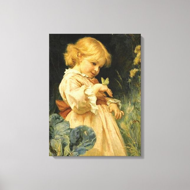 The Butterfly Canvas Print (Front)