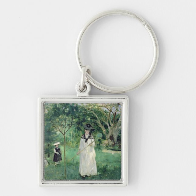 The Butterfly Hunt, 1874 Keychain (Front)