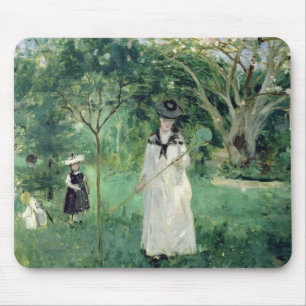 The Butterfly Hunt, 1874 Mouse Pad