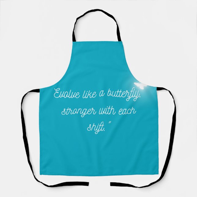 The Butterfly's Evolution Apron (Front)