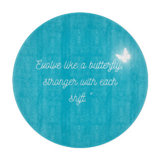 The Butterfly's Evolution Cutting Board