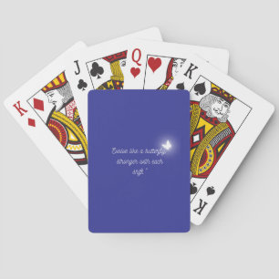 The Butterfly's Evolution Playing Cards