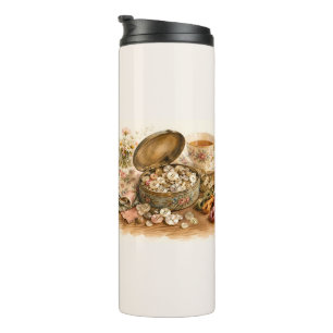 The Button Tin Thermal Tumbler