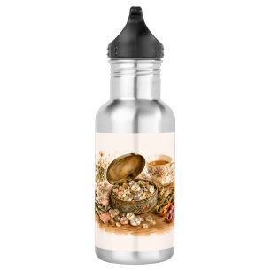 The Button Tin Water Bottle