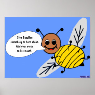 The Buzz with BuzzBee Poster