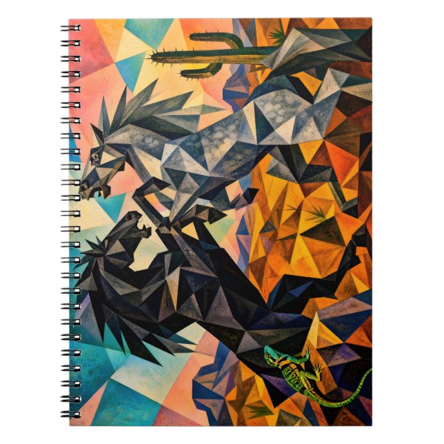 The Bystanders – The Lizard and The Cactus Notebook (Front)