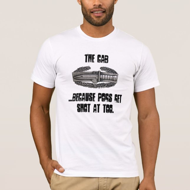 The CAB: POGs get shot at too T-Shirt (Front)