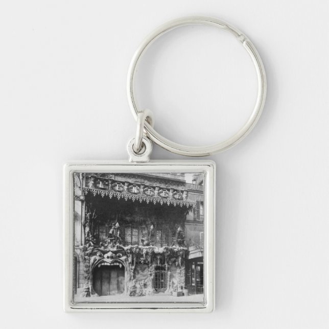 The Cabaret de 'l'Enfer' in Paris Keychain (Front)