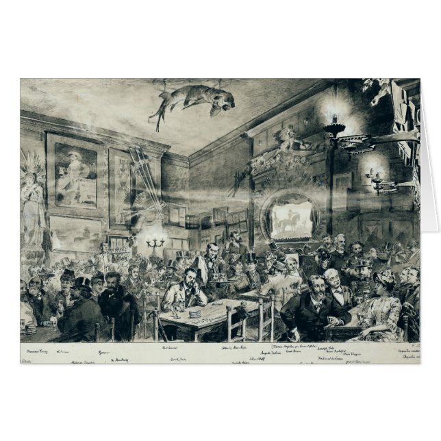 The Cabaret du Chat Noir, 1886 (Front Horizontal)