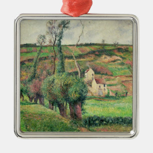 The Cabbage Slopes, Pontoise, 1882 Metal Ornament